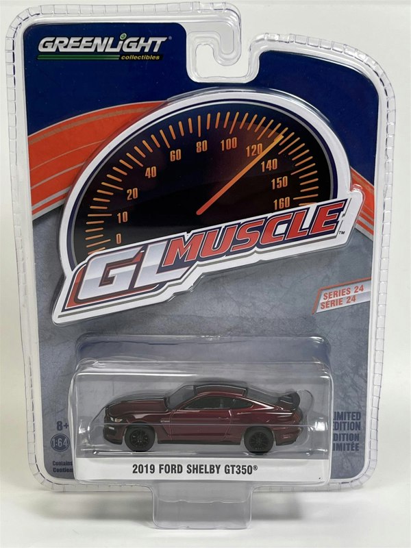 Greenlight 2019 Ford Shelby GT350 GL Muscle 1:64 Scale 13290E