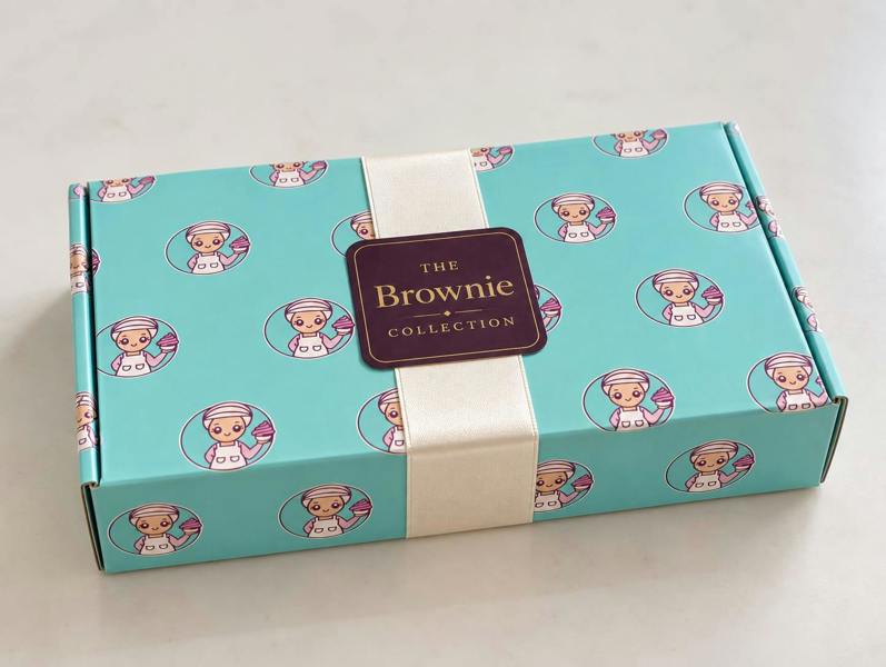 Vegan Christmas Festive Brownie Mixed Box
