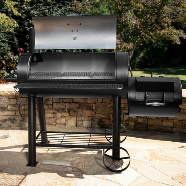 Char-Griller Competition Pro Offset Smoker & Grill – 1012 Sq. In. Cooking Space, Heavy Duty Steel