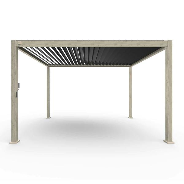 Ocean Designs Tivoli 4m x 3m Wood Effect Free Standing Pergola
