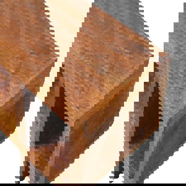 Artisan Furniture Solid Wood Orion Curved Chestnut Media Unit