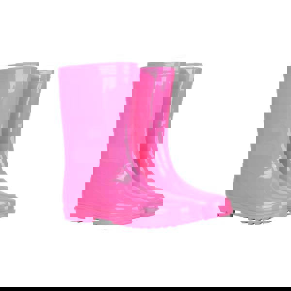 Mountain Warehouse Childrens/Kids Plain Wellington Boots - Bright Pink