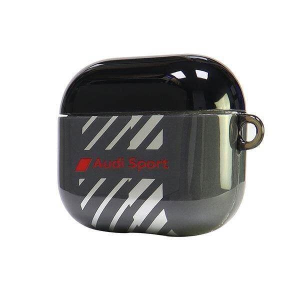 Audi IML Sport AirPods 3 Cover Black - AUS-IMLAP3-RSQ/D1-BK