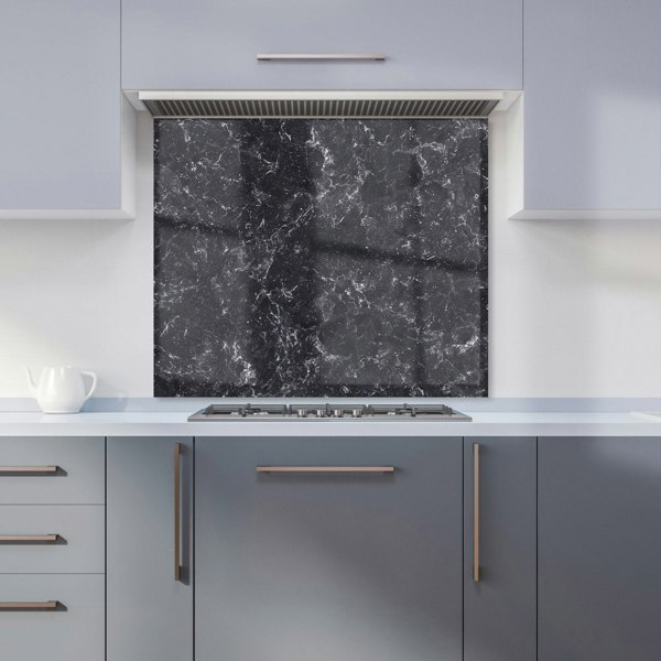 Warren Reed - Designer Deep Grey Quartz Effect Kitchen Splashback