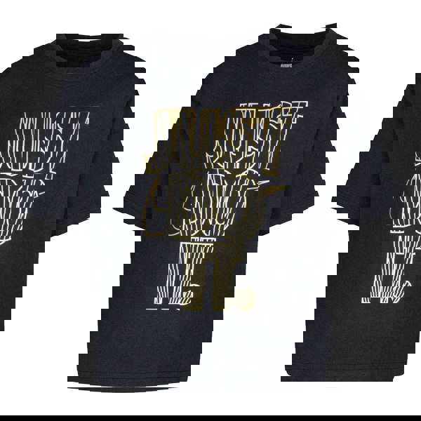 Nike Girls Shine Boxy T-Shirt - Black