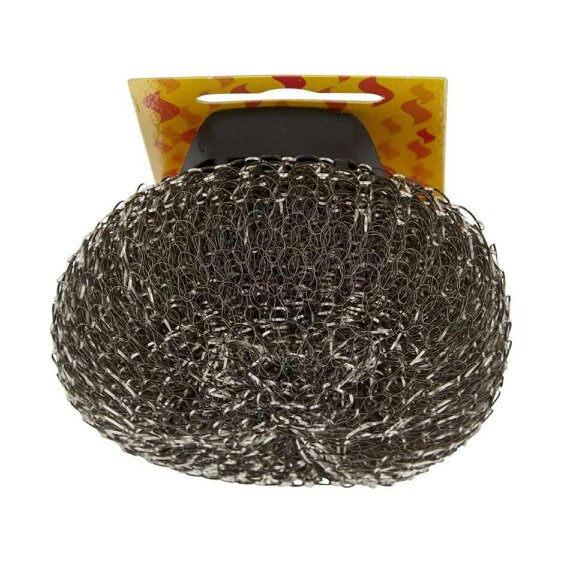 Dishmatic Scrubbee Solid Steel Handle Stainless Steel Scourer Head, 1 count