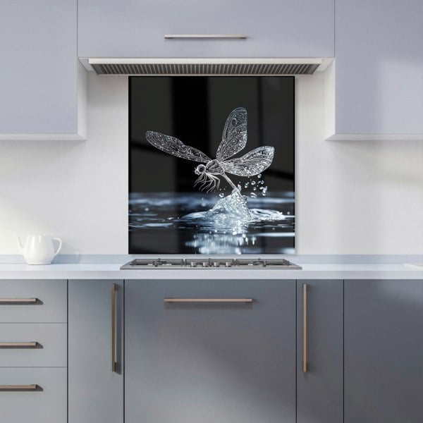 Warren Reed - Designer Glistening Dragonfly Lift-Off Kitchen Splashback