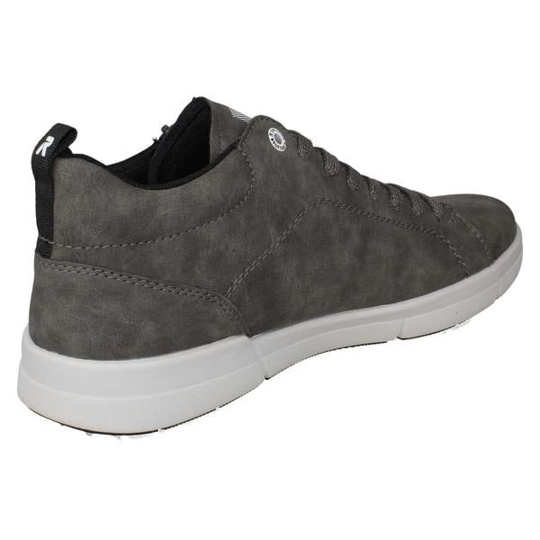 Rieker Mens Rieker Revolution Zip and Lace Up Casual Boots 07160