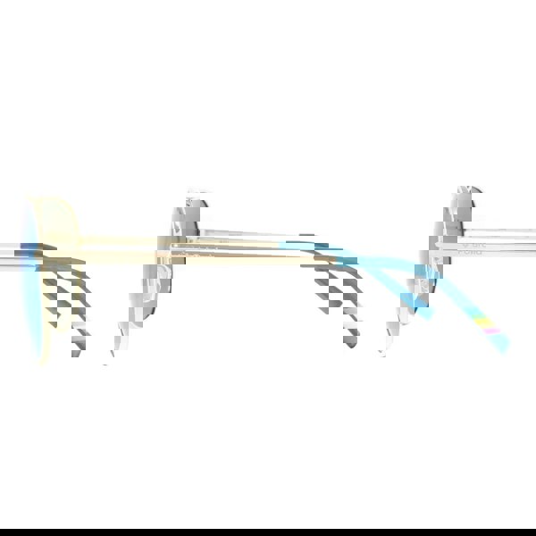 Polaroid Kids Sunglasses 8015/N J5G JY Gold Blue Miror Polarized