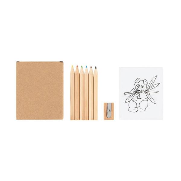 MidOcean Little Vangogh Colouring Set - Beige