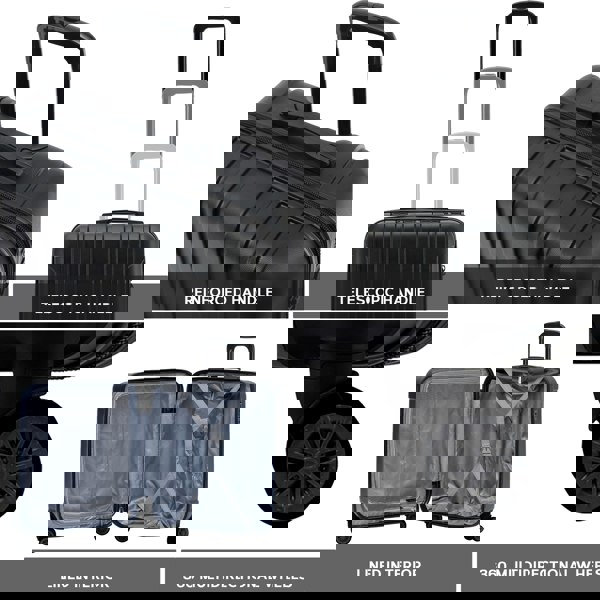 Flight Knight 56x45x25cm Cabin Suitcase EasyJet (Paid) Jet2 British Airways Approved