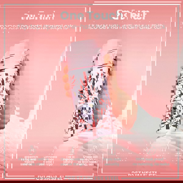 ION8 Leak Proof Kids Water Bottle, Stainless Steel, Koalas, 400ml (13oz)