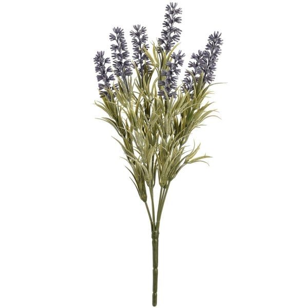 Hill Interiors Artificial Lavender Flower Bouquet - Purple