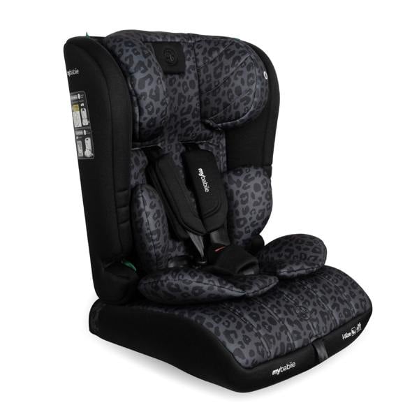 My Babiie MBCS50 Toddler to Booster R129 Car Seat - Black Leopard