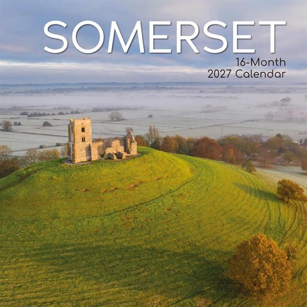 Somerset Calendar 2027, Wall Calendars, Month To View, Travel, Gift