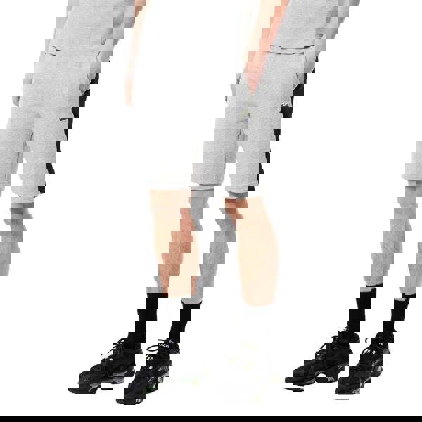 Lacoste Mens Fleece Colour Block Shorts - Grey - 