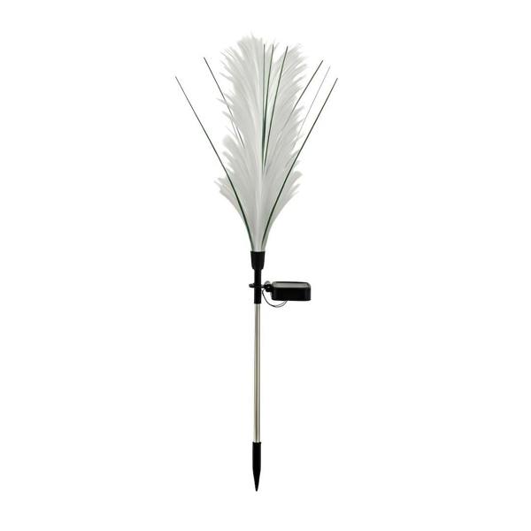 Milagro Fiber Solar Lamp 3000K Ip44 White + Green