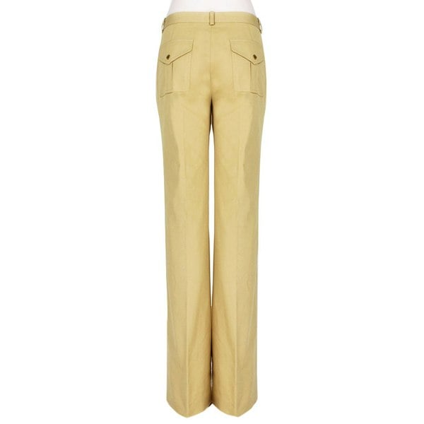 Michael Kors tailored-fit trousers with a wide flared leg