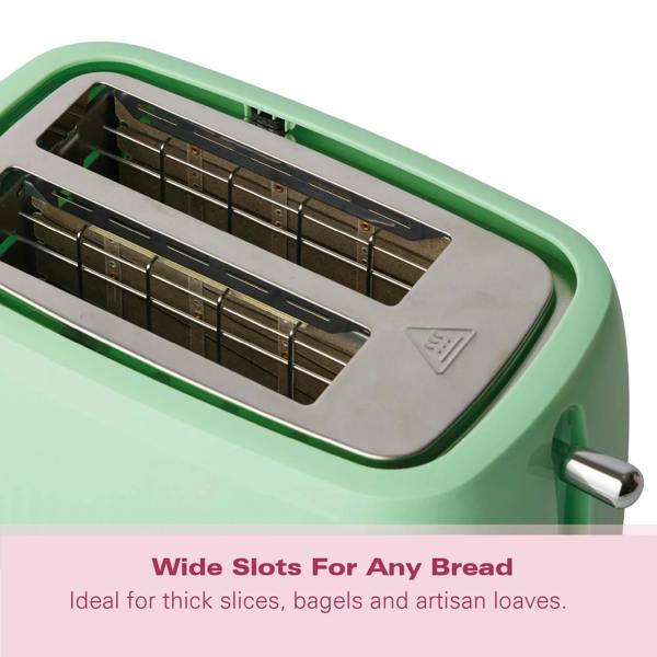 Hamilton Beach Miami 2 Slice Toaster Mojito Mint