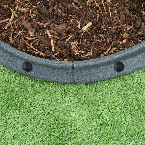Monstershop Flexible Lawn Edging Grey 1.2m x 6