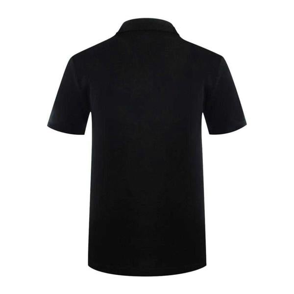 Diesel Mens Caviar Small Logo Polo Shirt - Black - 