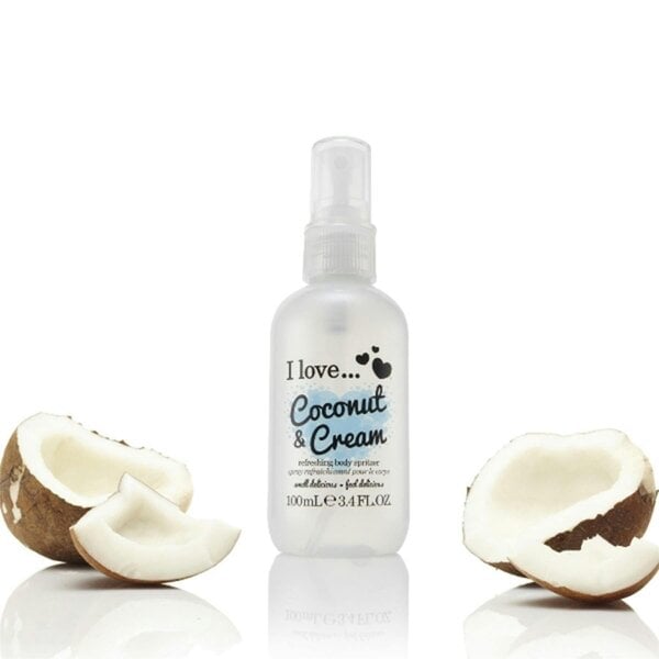 I LOVE Originals Coconut & Cream Body Spritzer, 100ml