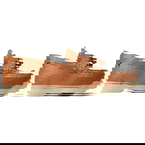 Base London Bonito Leather Men's Burnt Tan Loafers