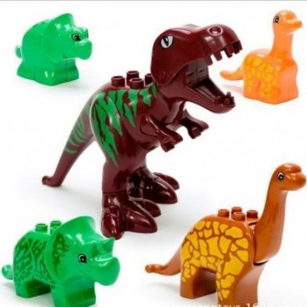 Leaper Dinosaur Assembling Building Blocks