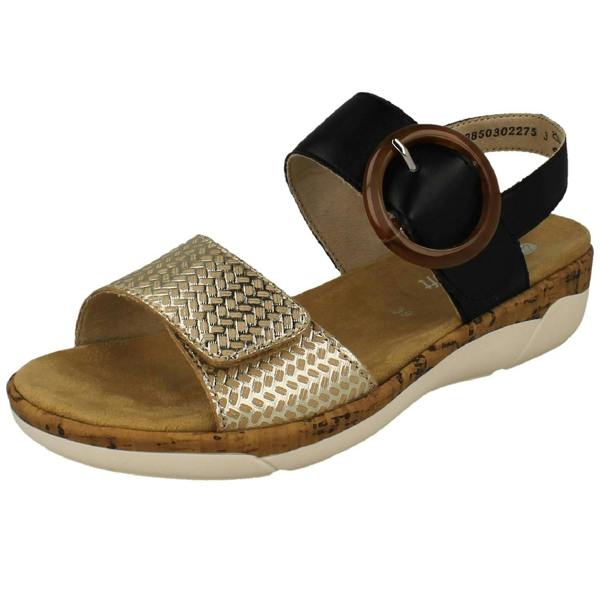 Remonte Ladies Remonte Buckle Detailed Sandals R6853