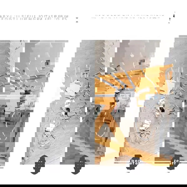 smartbies Double-Sided Adhesive Wall-mounted Hooks