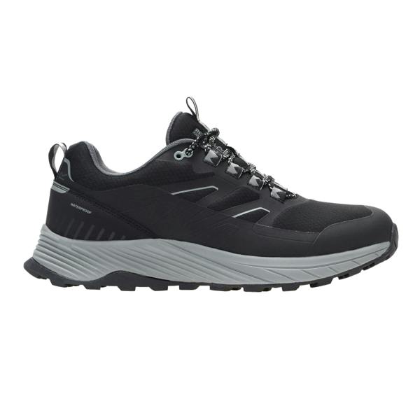 Regatta Mens Ravika Trainers - Black/Dark Steel - 