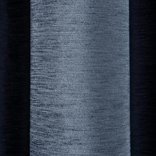 Smart Living Chenille Eyelet Curtain - Navy