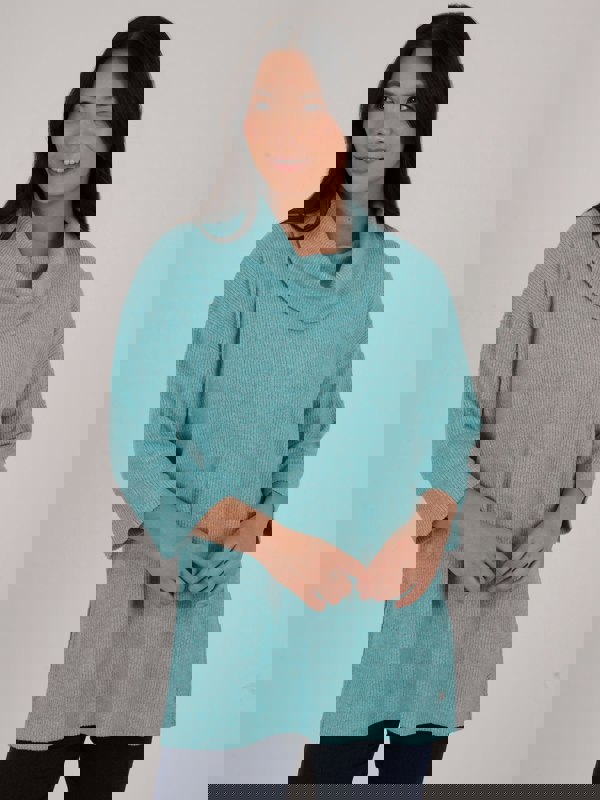 PennyPlain Tunic Cowl - Opal