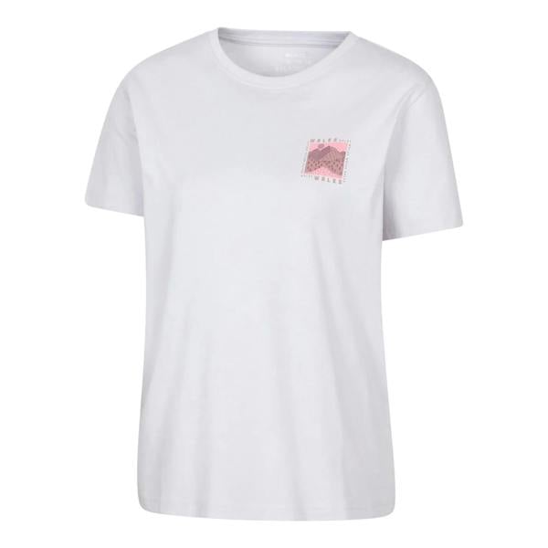 Mountain Warehouse Womens/Ladies Wales Mountain T-Shirt - Lilac - 