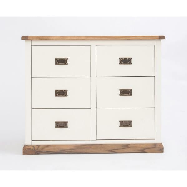 Tropea 6 Drawer Chest of Drawers Bras Drop Handle