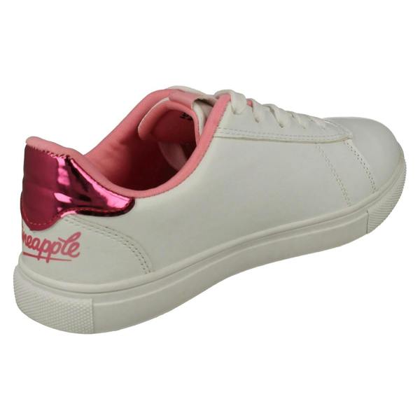 Pineapple Girls Pineapple Casual Comfy Lace Up Trainers H2653