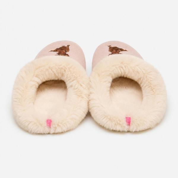 Joules SLIPPET LUXE Dog Mules   in  Pink