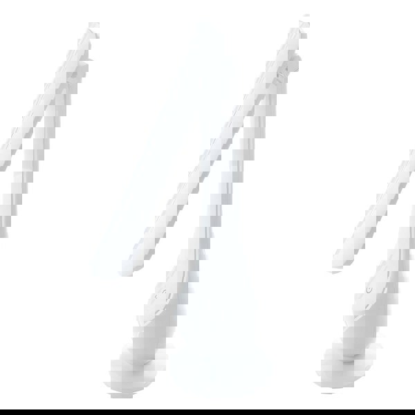 Milagro Lilly White LED Table Lamp Funky Reading Or Desk Lamp 4W LED Built in Fully Adjustable And 3 Stage Dimmer Switch