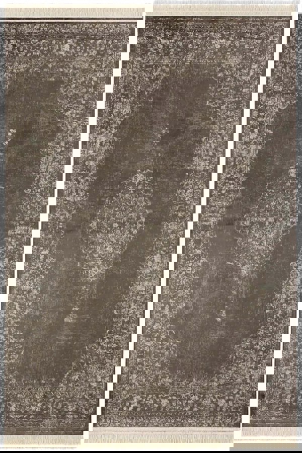 The Rugs Fringed Vintage Medallion Rug - Classic Elegance