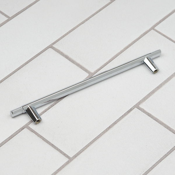 Handle & Home Polished Chrome Triangle T-Bars