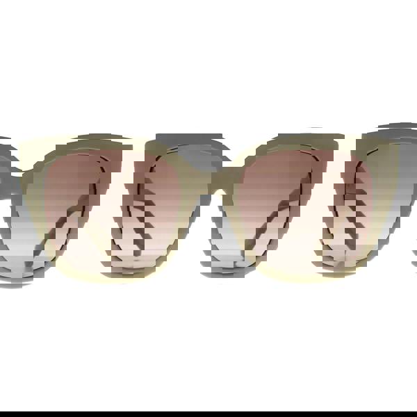 Furla Sunglasses SFU812 06Y1 Shiny Beige Cream Dark Brown Gradient