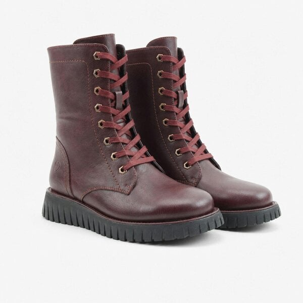 Heavenly Feet MARTINA5 Ankle Boots   in  Red