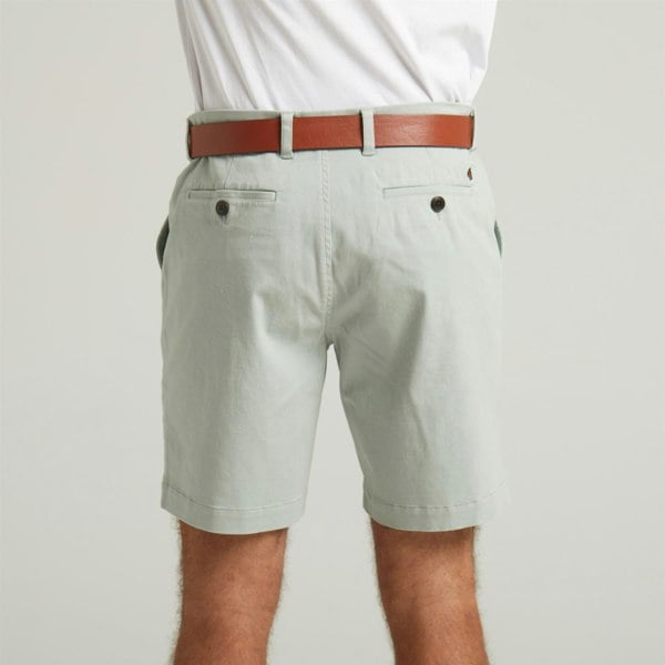 Gabicci G54V01 Mens Washed Stretch Twill Shorts Gabicci Classic - MEADOW