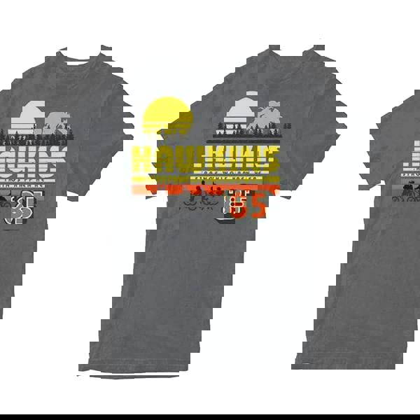 Stranger Things Unisex Adult Hawkins T-Shirt - Grey - 