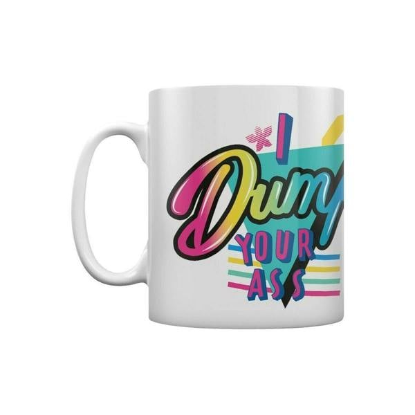 Stranger Things I Dump Your Ass Mug - White/Multicoloured - 
