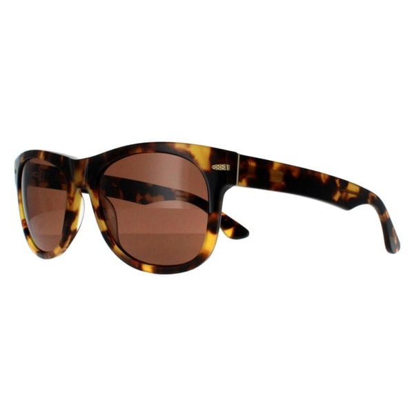 Serengeti Sunglasses Foyt Large SS550002 Shiny Tortoise Havana Mineral Polarized 555nm Green