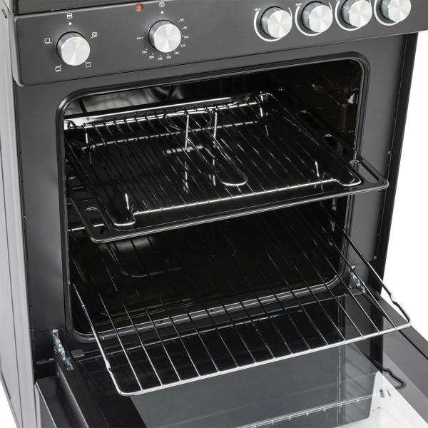 Willow 60cm Single Cavity Ceramic Cooker W60CCBLK - Black