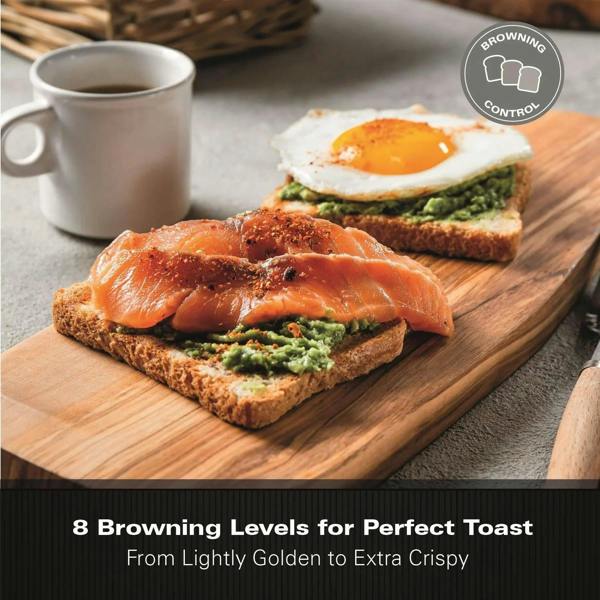 Hamilton Beach Stealth 2 Slice Textured Toaster - Matte Black