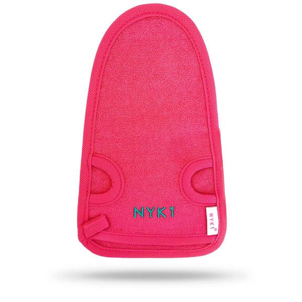 NYK1 Exfolimitt Spa Mitt (Black / Pink)