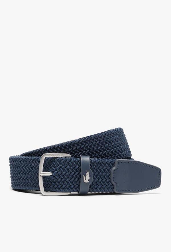Lacoste Stretch Canvas Strap Belt